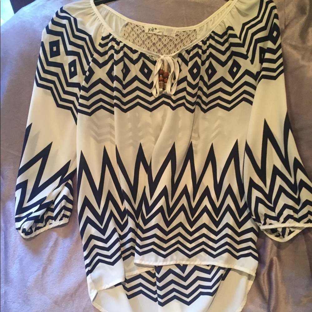 Aztec blouse
